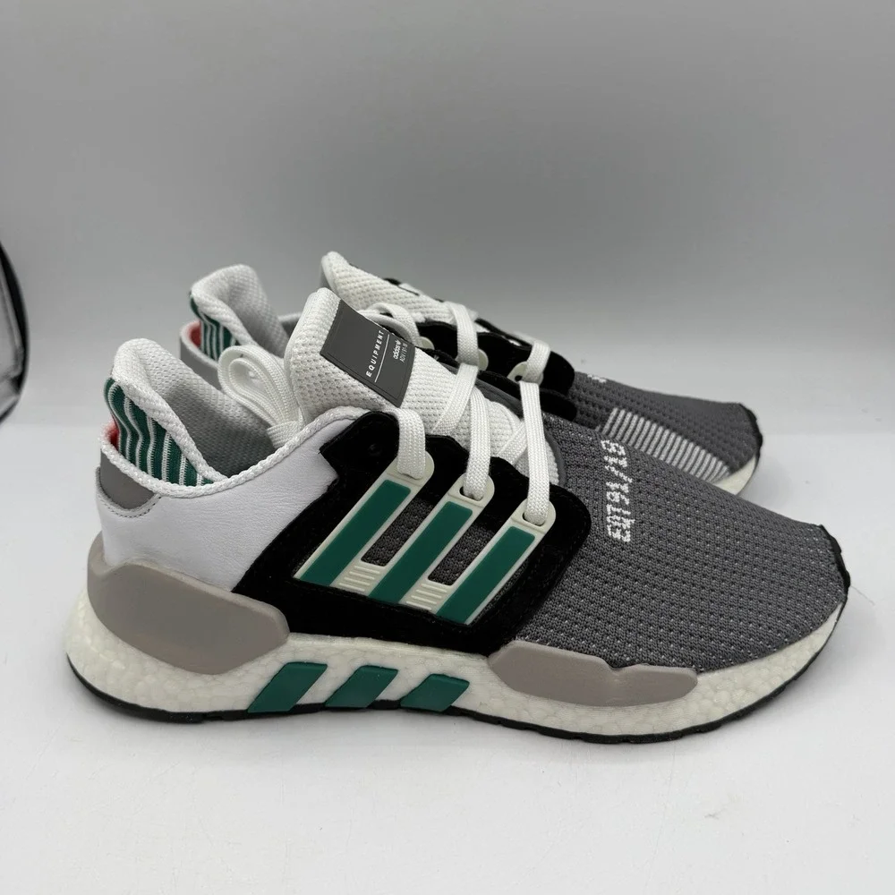 Adidas EQT Support 91/18 Shoes Men Sz 10 Black Granite Sneakers Originals AQ1037